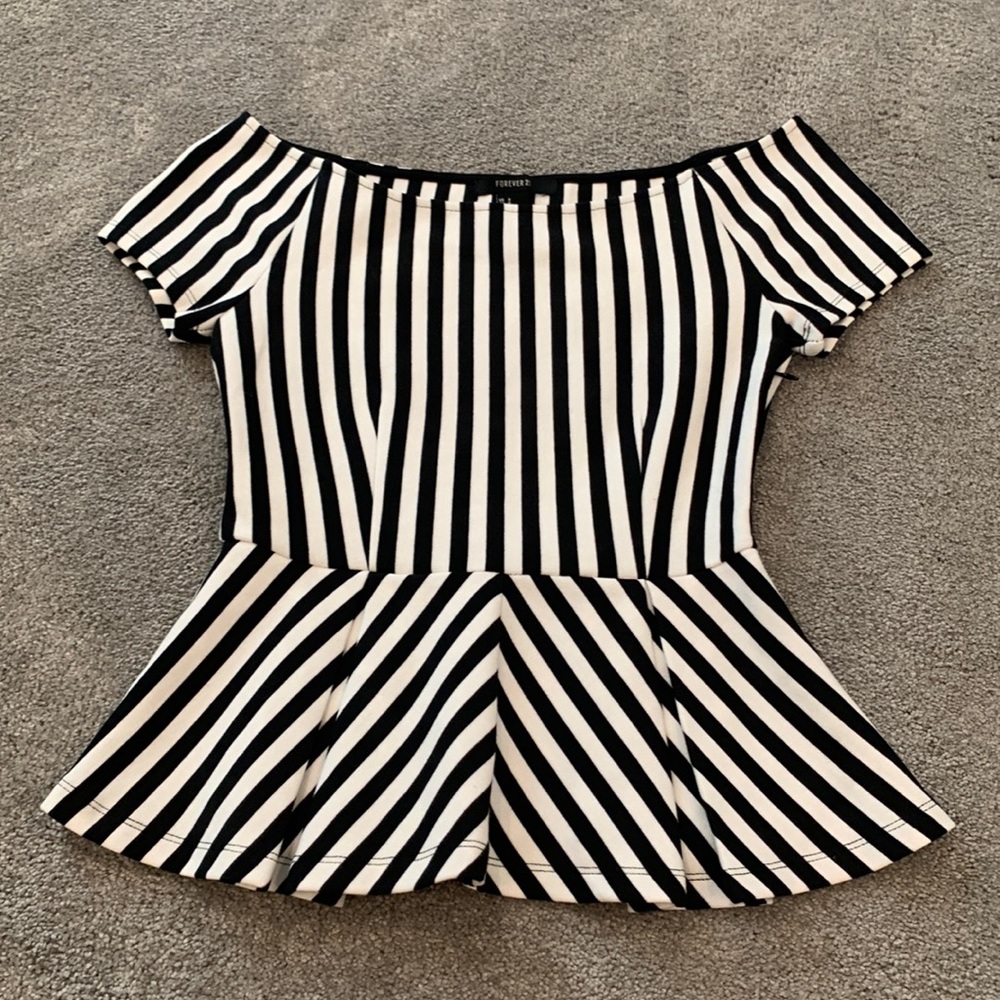Forever 21 peplum top